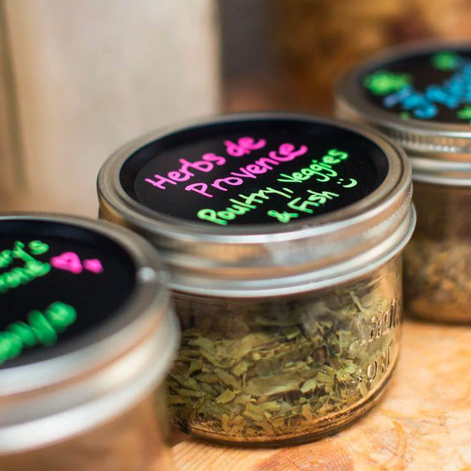 Chalk Top Jar Lids - Image 2
