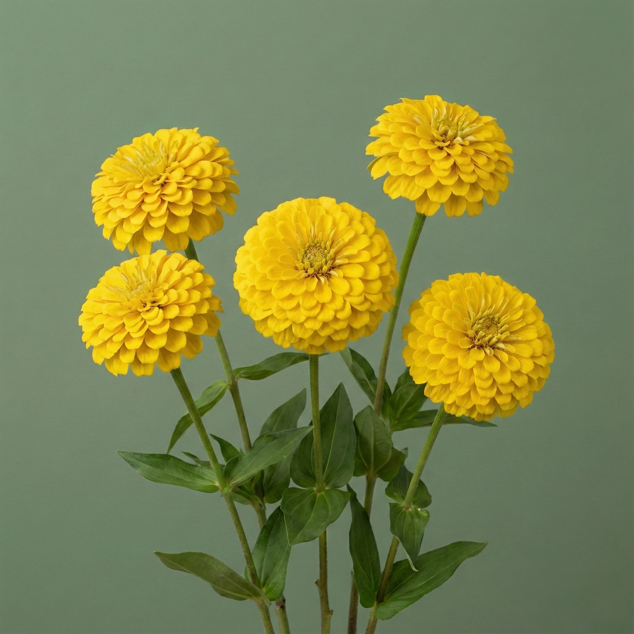 Sun Gold Zinnia